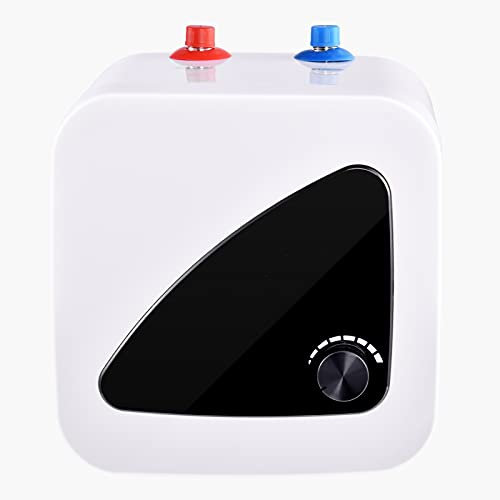 1.5KW 220V Electric Water Heater, Portable Water Heater for Sink with Digital Display, Mini Water Tank Water Heater for Sinks Wash Basins Showers Bathroom