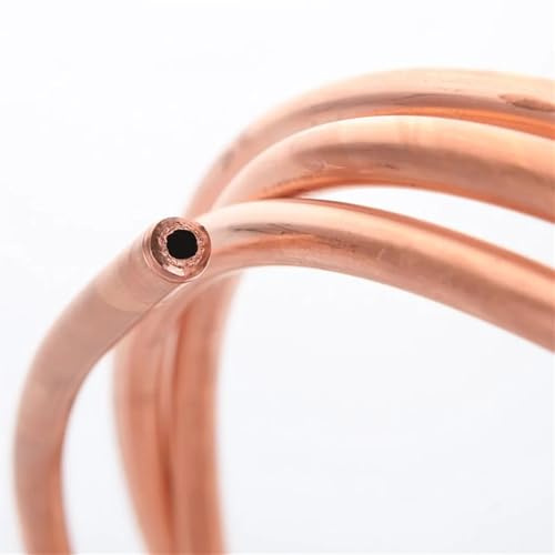Bündel 2 mm 3 mm 4 mm 6 mm 8 mm 16 mm 22 mm weiches Kupferrohr, Spulenrohr, rotes Kupfer for Klimaanlagen-Konservierungsmittel Gebäude(1 meter x 2mm x 0.5mm)