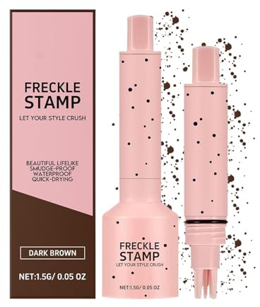 Falska Freckles - fläckpenna | Vattentålig fräknar sminkdyna, hållbart naturligt utseende verktyg för flickor | Fake Freckles ansiktspenna för skönhet, enkel applicering C