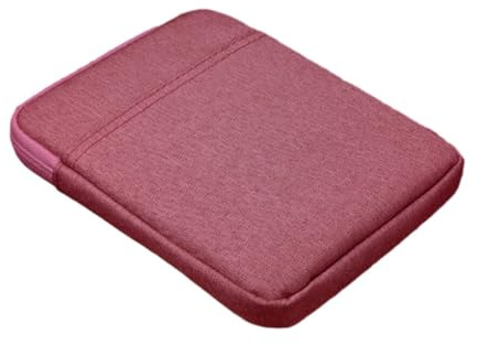 ALCXAZS Custodia protettiva multifunzionale per e-book con antiurto per custodia protettiva per borsa per e-book, rosa rossa