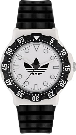 adidas Originals Reloj Analógico para Unisex Adulto de Cuarzo con Correa en Silicona AOSY25516