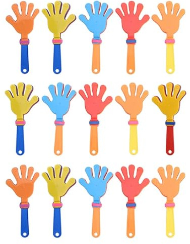 10 Uds. Juguetes de claqueta mano, juguete palmas plástico, fabricante aplausos, recuerdos fiesta, accesorios for conciertos, deportes equipo para Fiestas Carnaval