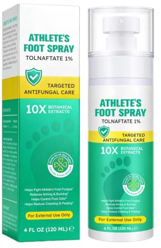 Spray para aliviar la picazón de los pies – Dermis Tonic, líquido botánico de pies de 120 ml para rutina diaria, calmante de irritación con boquilla específica, compañero de salón, vapor de bienestar