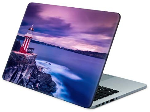 Skins4u Folie Sticker Skin Vinyl Aufkleber mit farbenfrohen Motiven für bis 17.3 Zoll 42x30cm Laptop Skin Decal Cover Meerenge