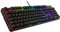 TECWARE Phantom 105 DE - Teclado mecánico con teclas de diseño, LED RGB, interruptor Outemu BROWN, interruptores de repuesto incluidos..