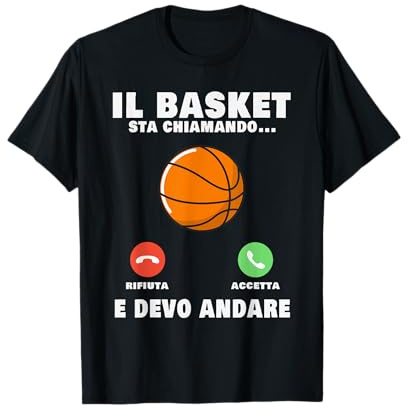 Il Basket sta chiamando Giocatore di basket Torneo di basket Maglietta