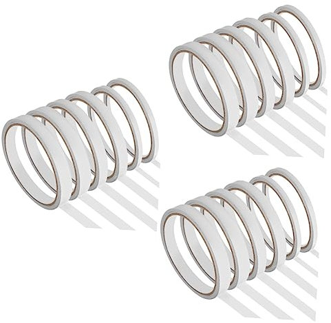 Anneome 18rolls Art Tape Double Sided Adhesive Tape Roll Scrapbooking Crafting Supplies