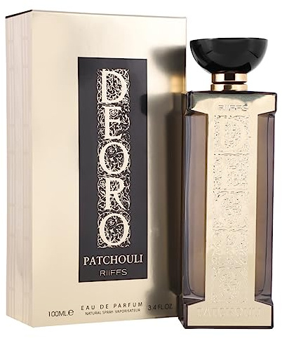 Deoro Patchouli, Eau de Parfum, Riiffs, Hombre, 100 ml