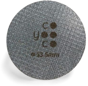 Coyooco Puck Screen 58,5 mm - Edelstahl Espresso Sieb für Siebträgermaschinen - Barista Zubehör für gleichmäßige Extraktion und sauberes Brühbild - Vermeidet Channeling