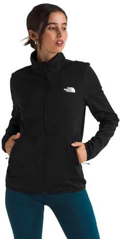 THE NORTH FACE - Veste polaire Canyonlands Full Zip pour Femme Veste Teddy pour la randonnée et les activités de plein air - TNF Black, XS