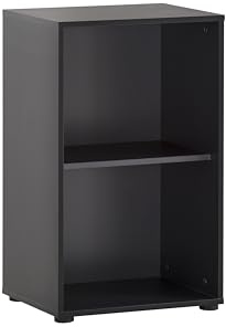 Schildmeyer Regal Aino 155720, schwarz matt, 51 x 41 x 83,6 cm