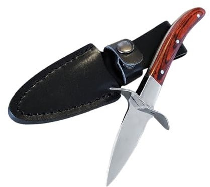 Cabilock Cuchillo De Cocina Para Ostras Herramienta Para Descascarar Ostras Abrazadera Para Descascarar Ostras Galletas De Langosta Removedor De Cáscara De Camarones Ostras Desvenador