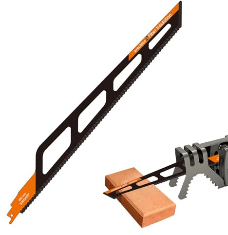 Reciprocating Saw Blade 400mm for Masonry, High Chrome Steel S2013AWP Dewalt Reciprocating Saw, Fits for Dewalt, Makita, Bosch, Universal Sabre Saws for Concrete & Wood Cutting
