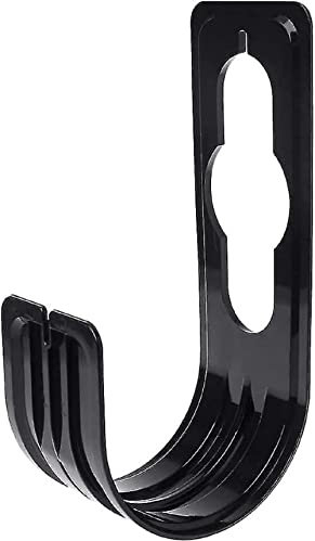 Ram© Garden Hose Holder Hanger Wall Mounted Black Expanding Hose Pipe Holder Reel Water Hose Reel Bracket