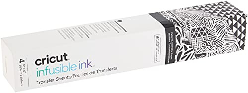 Cricut Muster, geometrische Formen (4 Stück) Infusionsfähige Tintenübertragungsblätter