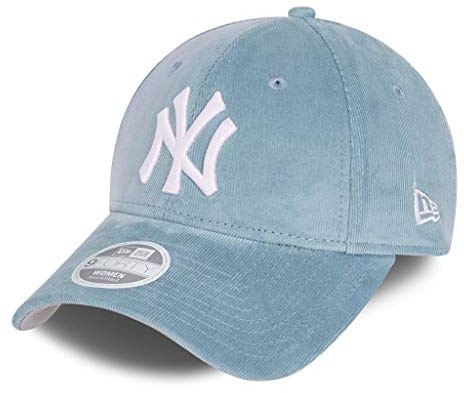 New Era York Yankees Cap MLB Basecap Cord Kappe Baseball Damen Blau - One-Size