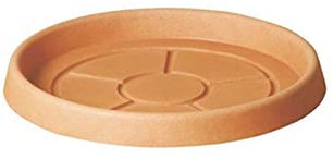 Decorspace Soucoupe ronde en plastique pour pot de fleurs d'intérieur et d'extérieur (40 cm, antidéchiré)