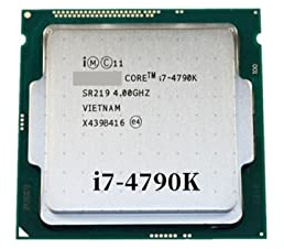 componentes informaticos Core I7-4790K I7 4790K 4.0 GHz Quad-Core Eight-Thread CPU Processor 88W 8M LGA 1150 Precisión de fabricación