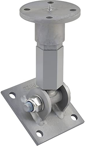 PITZL Pfostenträger PTP neigbar 10529.7098 ZiNiP beschichtet Stecksystem Z