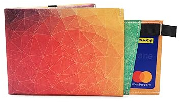 Paprcuts RFID Pro Portemonnaie | Kartenetui mit RFID Schutz für 12 Karten, Scheine & Münzen | Vegan | Wasserabweisend & Reißfest | Diamond Dawn
