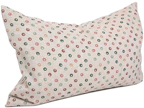 Anis Duftkissen Kräuterkissen 30x20cm Bio-Baumwolle Punkte + Bio-Inlett - 100% naturrein. Anis + Bio-Dinkelspelz