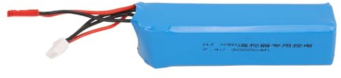 Lithium Akku für FRSKY X9D Plus, 7.4 V 3000 mAh Hochleistung Akku für Drohne, RC Auto, Boot, Langzeitbetrieb, Schnellaufladbar, Dauerhaft für Modelbau, Elektroautos, Ferngesteuerte Geräte