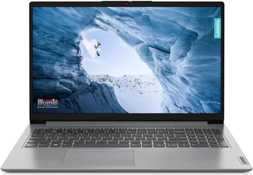 Lenovo IdeaPad 1 15IGL7 82V700GBIX, Notebook Laptop Portatile, 15.6 Full HD, Intel Celeron N4120 fino a 2.6GHz, Ram 8 Gb Ddr4, Ssd 256 Gb NVMe, NO OS