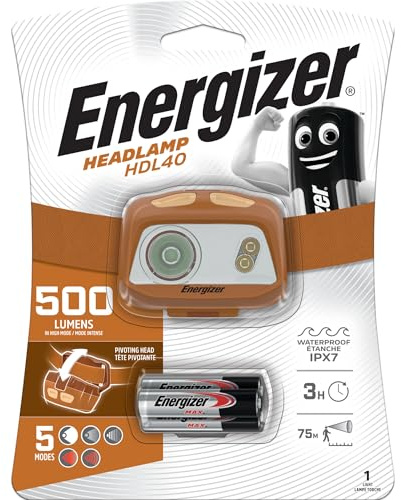 Energizer HDL40 Y24A32 Lampe frontale 500 lumens