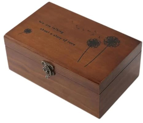 RUWLFE Nähkasten Tragbare Nähen Zubehör Korb Haushalt Nadel Faden Lagerung Fall Nähen Kit Box Nähen Lagerung Fall Holz Box