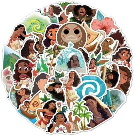 50 Pcs Cute Stickers, Waterproof Vinyl Stickers, Cartoon Anime Sticker Pack for Children, Personalised Sticker for Kids Teens Adults Laptop Water Bottles