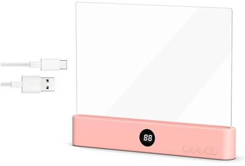 Lampe De Lecture LED Intelligente, Lampe De Lecture Pour Lit Page, Lumière Uniforme Pour Livres - 3 Températures De Couleur & Minuterie, Rechargeable USB-C, Idéal Pour Lit, Pour Lecteurs (03#)