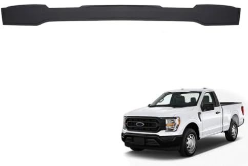 Front Lower Bumper Air Dam Valance Shutter Trim Fit for Ford F150 2021 2022 2023 2024 2025, Black ABS Plastic Lower Bumper Cover Radiator Shutter Assembly, OE ML3Z17626P