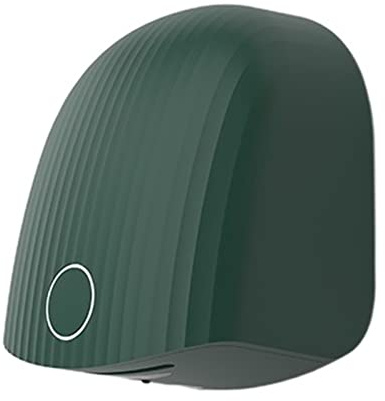 Asciugamani Elettrico, Asciugamani automatico a induzione a parete a vento caldo freddo ad alta velocità 1200W for servizi igienici da bagno commerciali(Groen)