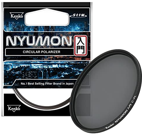 Kenko nyumon Gran Angular Slim Anillo Circular polarizador Filtro, Color Gris Neutro