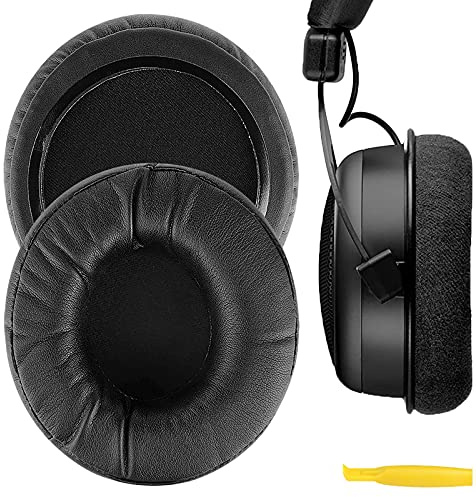 Geekria PRO Extra-Dicke Ersatz-Ohrpolster, kompatibel mit Beyerdynamic DT 770/790/797/880/990PRO/990PROX, T5P/T70/T70P/T90, mit Videoanleitung (Schwarz)
