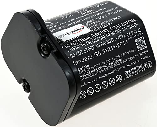 Batterie Li-ion pour robot nettoyeur iRobot Braava Jet M6, 10,8 V,