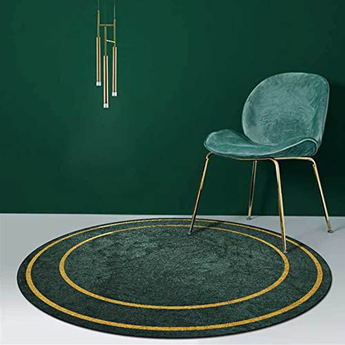 MNBVH Round Soundproof Rug for Piano, Piano Carpet Sound Dampening Carpet Acoustic Pads Sound Proof Floor Mat Soundproofing Blankets Sound-Absorbing Rugs, Rug for Drum Set(Size:120cm,Color:Style 6)