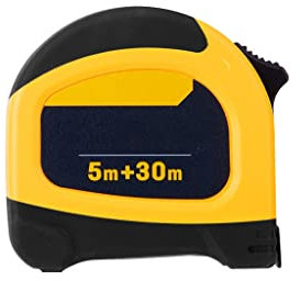 ZXM 5m+30m Laser Ranging Steel Tape Measure DL4172 Dual-use Tape Measure 5m Steel Tape Measure 30m Rangefinder