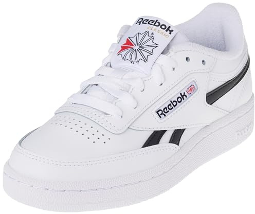 Reebok Club C Revenge, Scarpe da Ginnastica Unisex - Adulto, Ftwwht/Black/Ftwwht, 42 EU