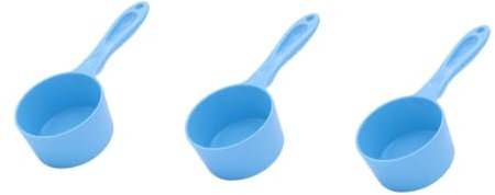 Didiseaon 3 Pièces Verre Doseur Cuillère Cuillere Doseuse Tasses à Mesurer pour La Nourriture Directe La Nourriture pour Chat