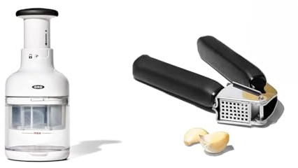 OXO Good Grips Chopper & Good Grips Garlic Press