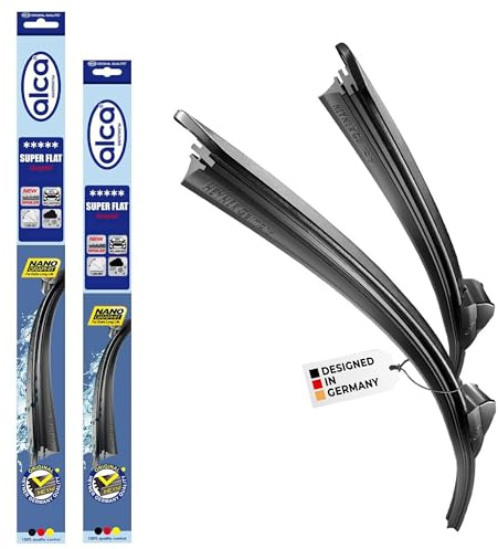 alca® Scheibenwischer passend für OPEL MOVANO A (07.1998-12.2009) SUPER FLAT Flachbalkenwischer