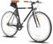 Hiland E-Bike 28 Zoll Elektrofahrrad, 250W Motor, 5,2Ah Akku, 530mm Aluminiumrahmen Elektrisches Citybike für Damen & Herren, Elektrofahrrad für Alltag & Pendeln, Schwarz
