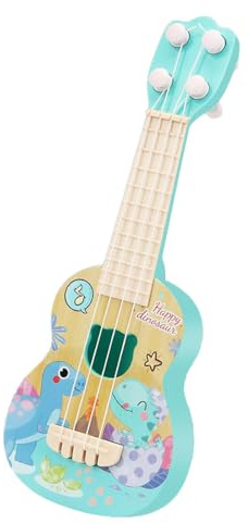 Toy Guitar, Toddler Guitar, Kids Ukulele Musical Instrument Toy Guitar for Kids Mini Kid Musical Instruments Cartoon Mini Guitar for Boys and Girls Beginner Interactive Toys Gift (green)