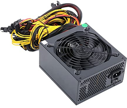 SRDRK 2000W 2400W 2600W 160V-240V ATX ETH Mining Bitcoin Netzteil 95% Effizienz für 3060 3070 3080 Miner Rig (1800W bis 2000W B EU)