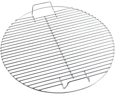 Griglia per griglia, griglia Rotonda, in Acciaio Inox, pronta per Esterni, Portatile, antiruggine, Multiuso, Design Rotondo, per Barbecue, Campeggio, Esterni, Cortili, Giardino, Picnic