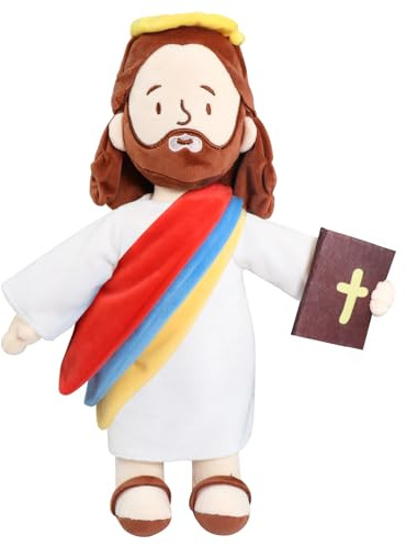 Malihome Jesus Plüschpuppe, Mein Freund Jesus Plüsch, Christliche religiöse Partygeschenke für Kinder, Taufe, Ostern, Weihnachtskirche