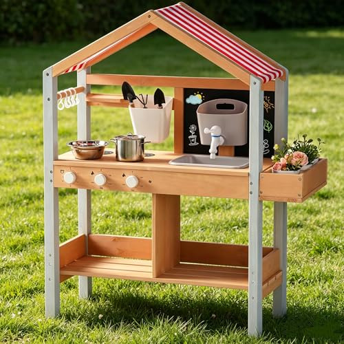 ROBUD Barn lera kök utomhus WH006