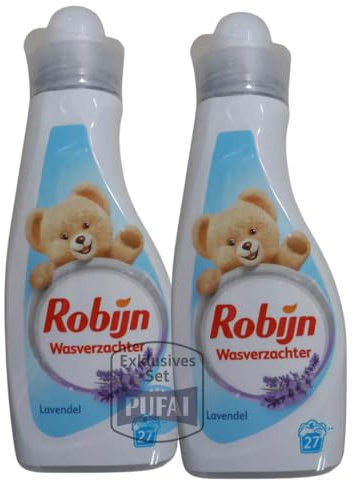 PUFAI Bundle – Weichspüler Lavendel – Für angenehme Textilpflege | Frischer Duft & Geschmeidigkeit – 2 × 680 ml