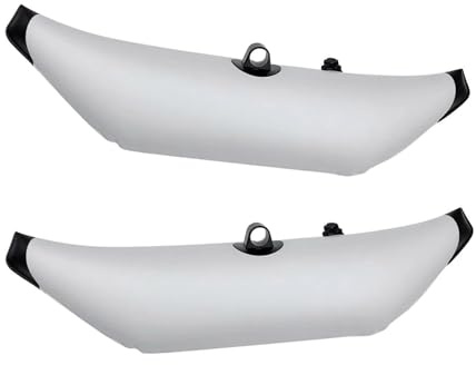 YCHUCH Stabilizzatore gonfiabile per kayak, sostituzioni di outrigger, gommoni Outrigger PVC Canoe Accessori per canoe gonfiabili Galleggiante per esterni